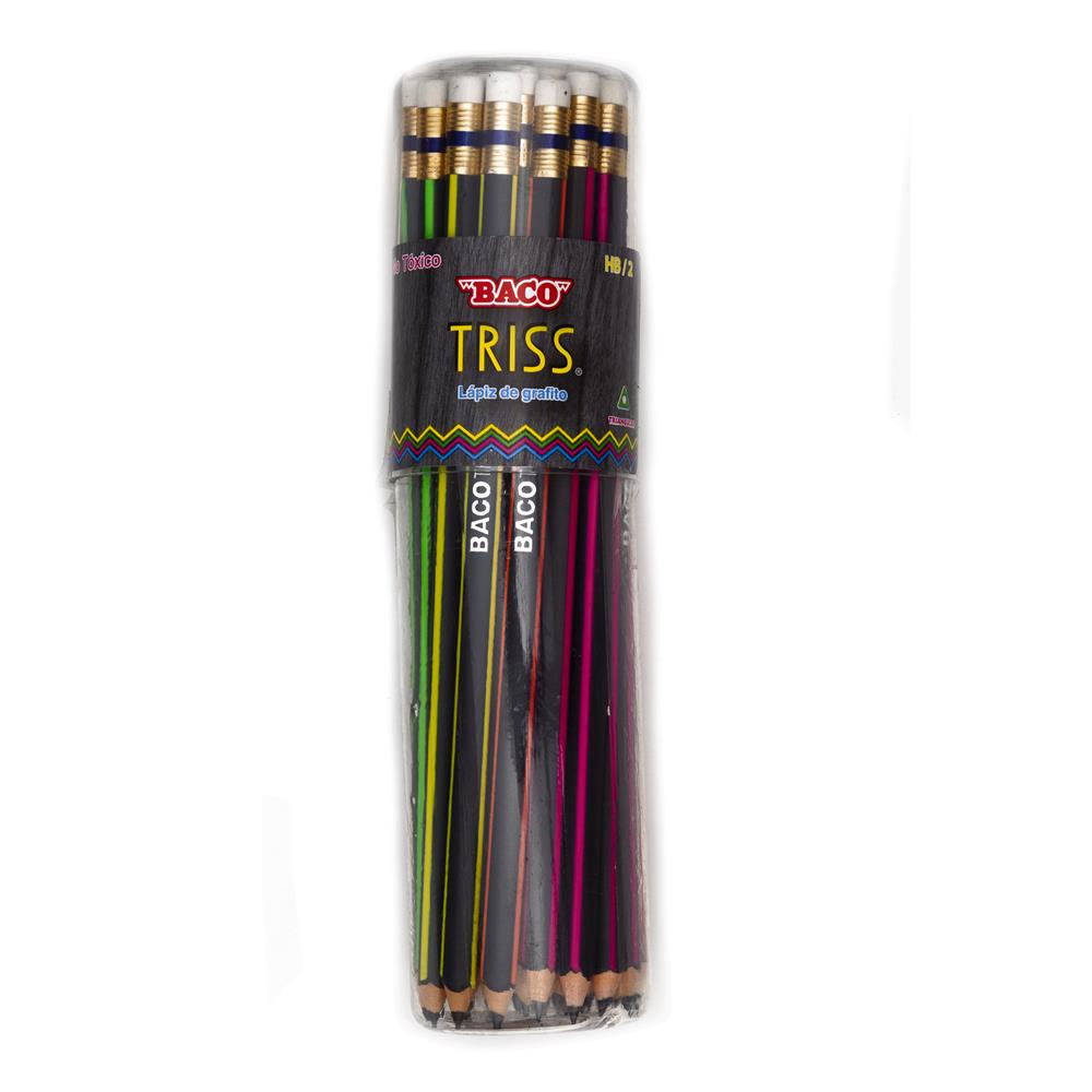 Lápiz Triangular | HB / 2 | Triss 30 piezas