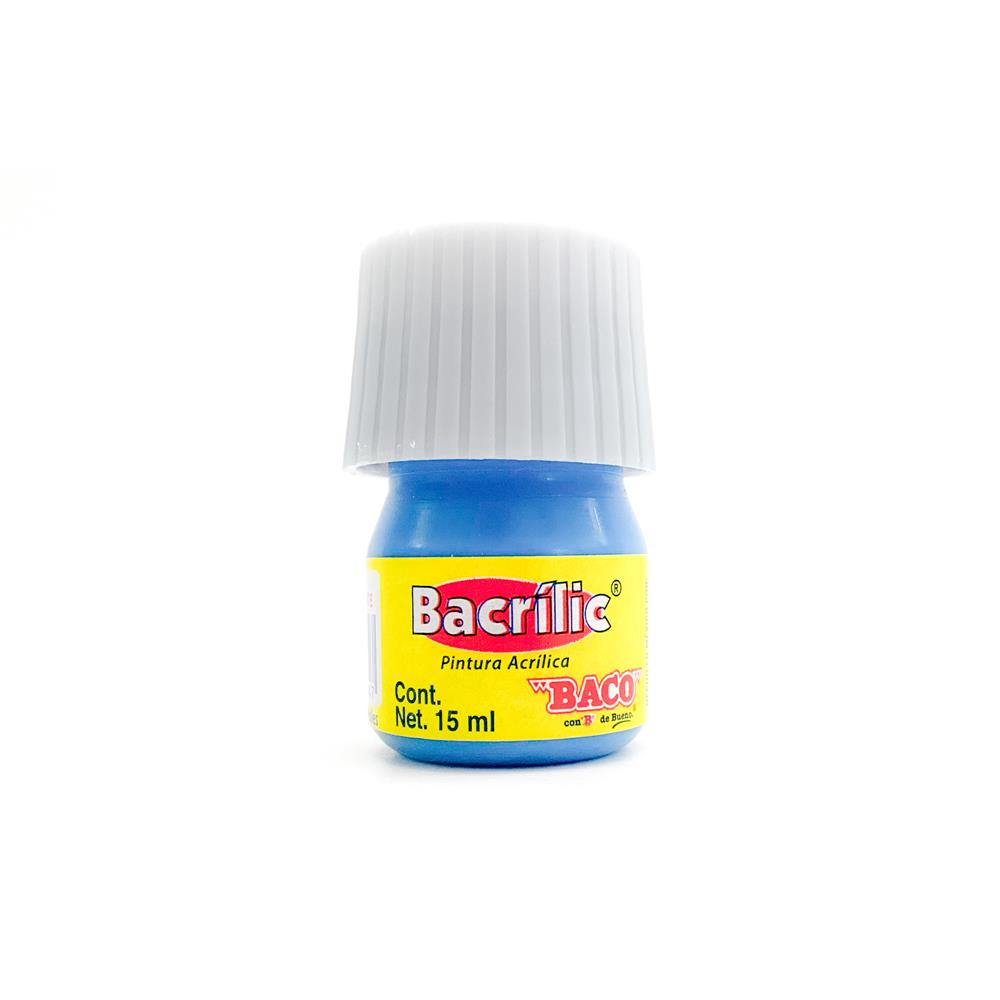 Pintura Acrílica Bacrilic 309 Azul Fluorescente de BACO