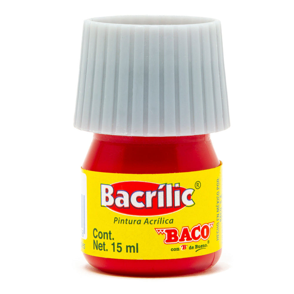 Pintura Acrílica Bacrilic 354-A de BACO roja