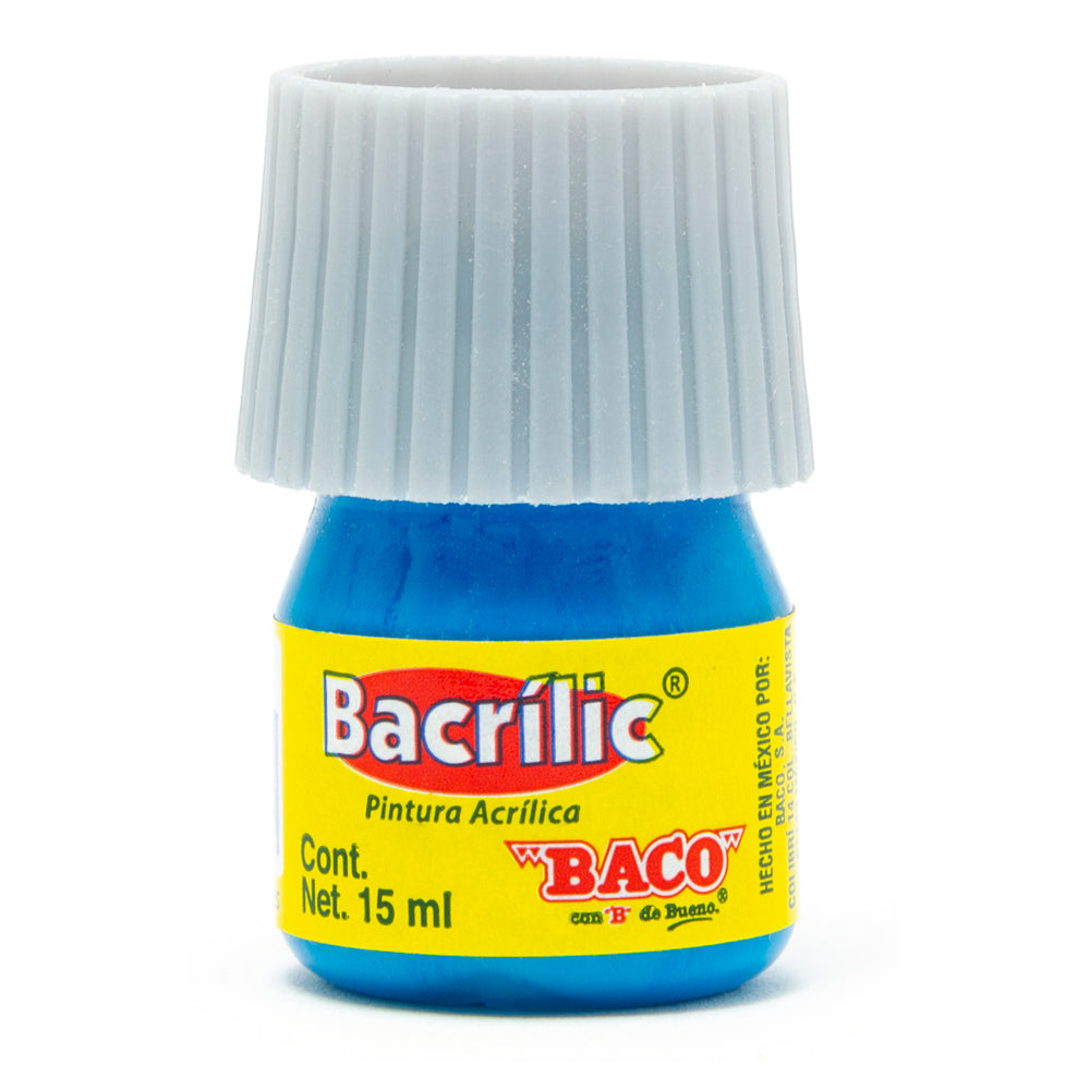 Pintura Acrílica Bacrilic 367 Azul Celeste de BACO