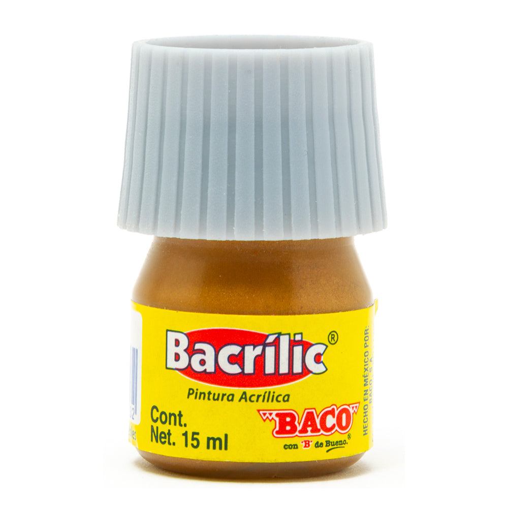 Pintura Acrílica Bacrilic 369 Oro Pálido de BACO