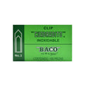 Clip Cuadradito - #2 BACO caja c/ 100 piezas c/u