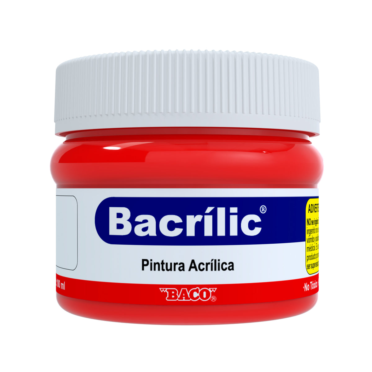 Pintura Acrílica Bacrilic 354-A Rojo BACO 100ml