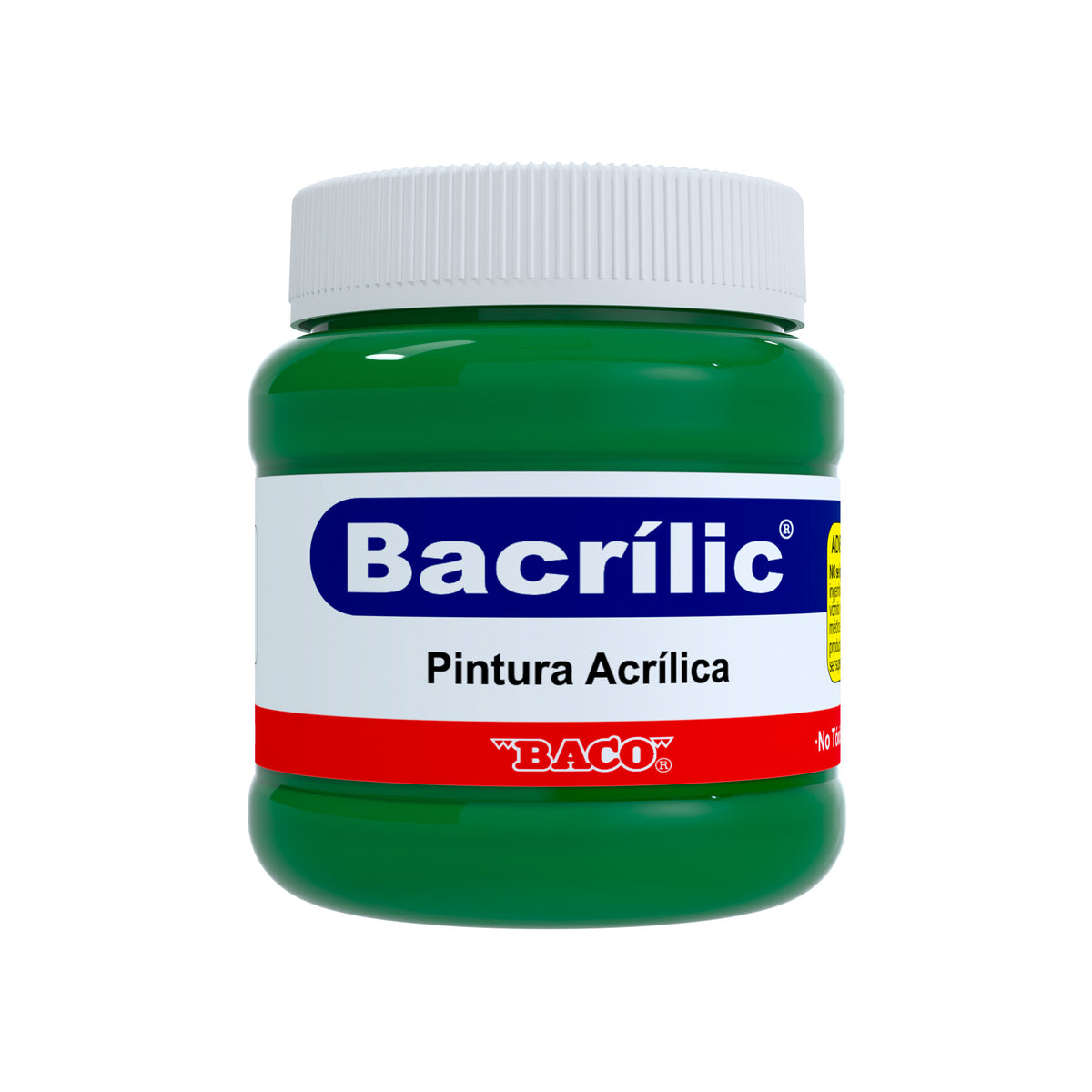 Pintura Acrílica Bacrilic 363 Verde Esmeralda BACO 250ml