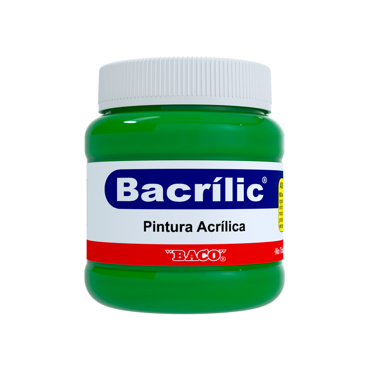 Pintura Acrílica Bacrilic 362 Verde Amarillento BACO 250ml