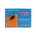 Broche Tipo Pinza No.3 BACO Negro 12 piezas