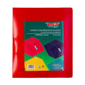 Carpeta Carta con Broche Palanca Rojo BACO 10 pzs