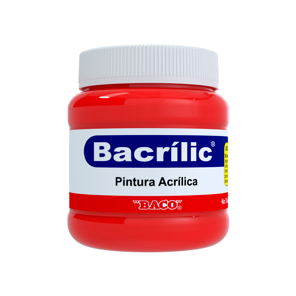 Pintura Acrílica Bacrilic 354-A Rojo BACO 250ml