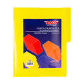 Carpeta Carta 1/2 Ceja Amarillo BACO 10 pzs