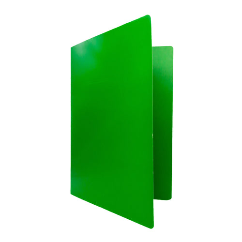 Carpeta Oficio con Broche Palanca Verde Obscuro BACO 10 pzs