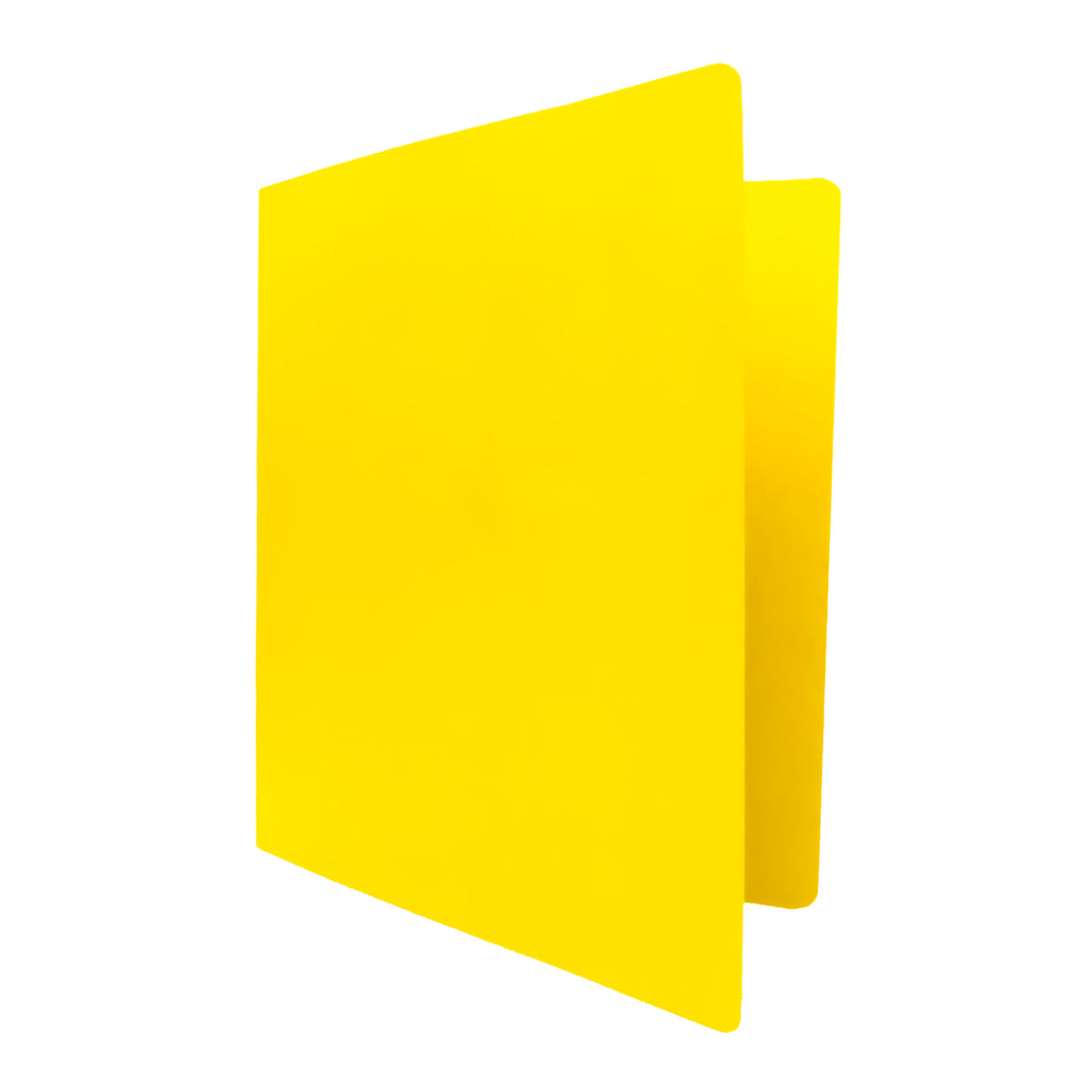 Carpeta Oficio con Broche Palanca Amarillo BACO 10 pzs