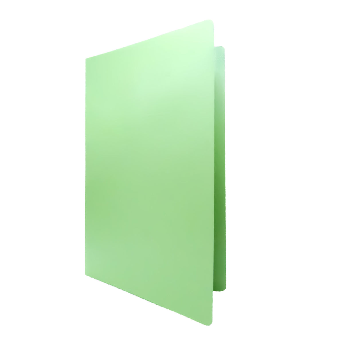 Carpeta Oficio con Broche B-182 Verde Claro BACO 10 pzs