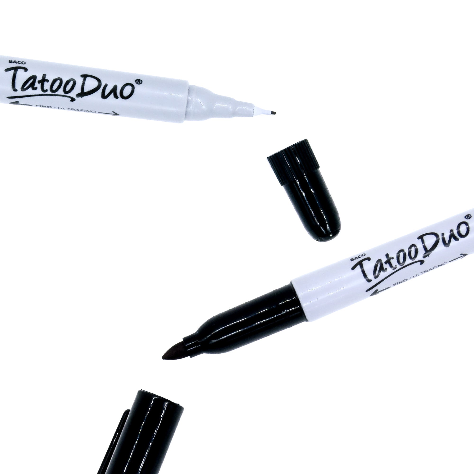 Marcador Permanente Tatoo Duo Blist. C/3 Ng-Rj-Az