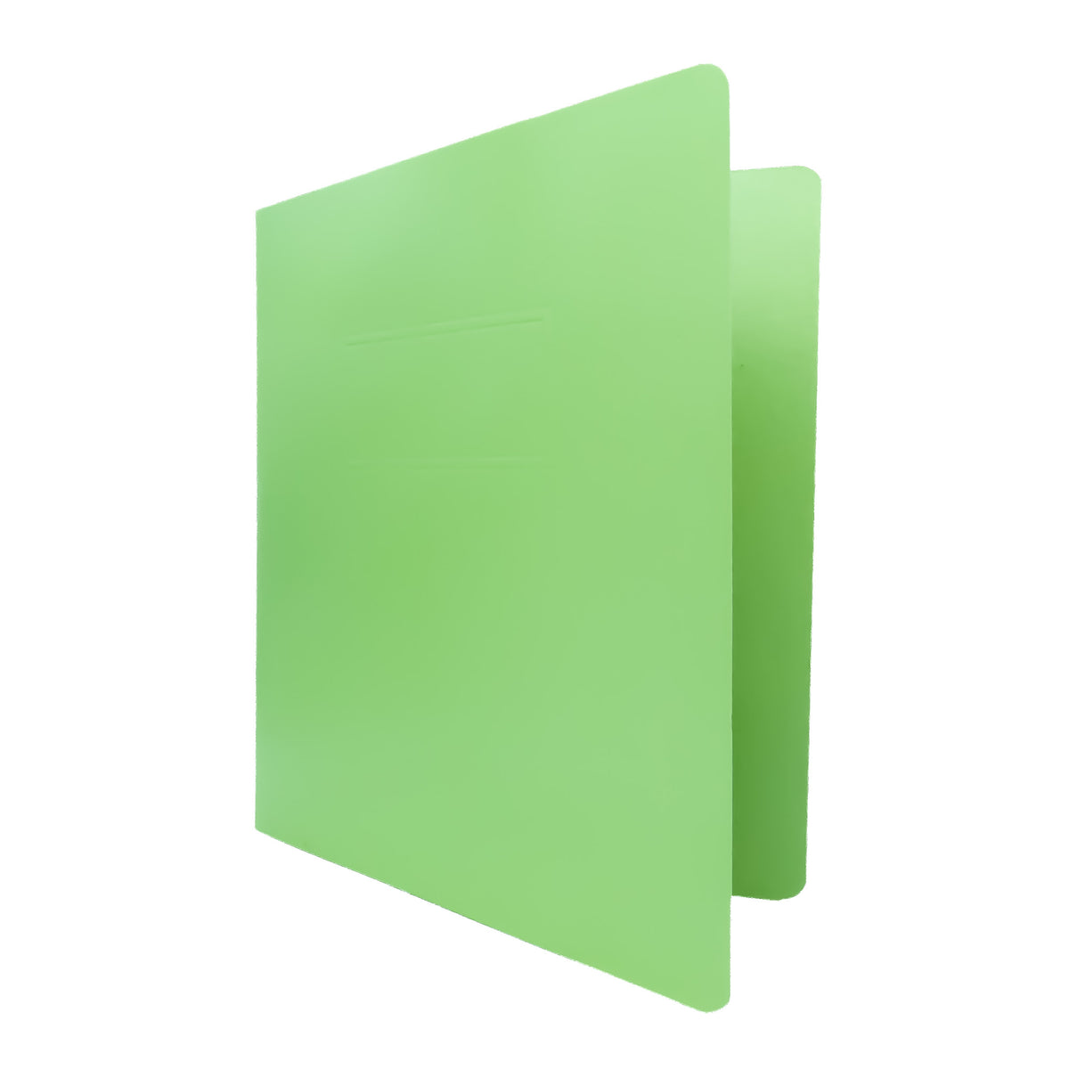 Carpeta Carta con Broche Palanca Verde Claro BACO 10 pzs