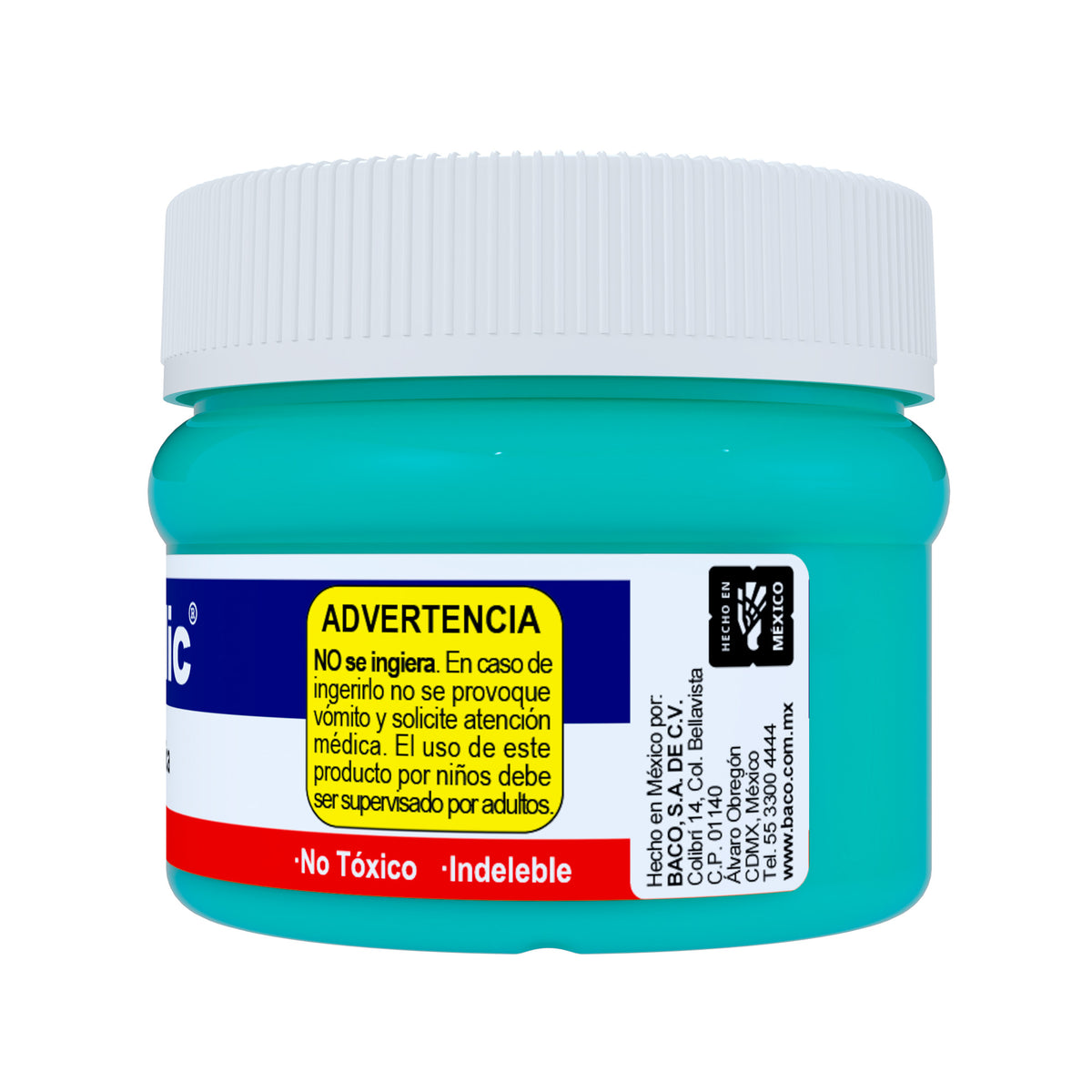 Pintura Acrílica Bacrilic 365 Azul Turquesa BACO 100ml