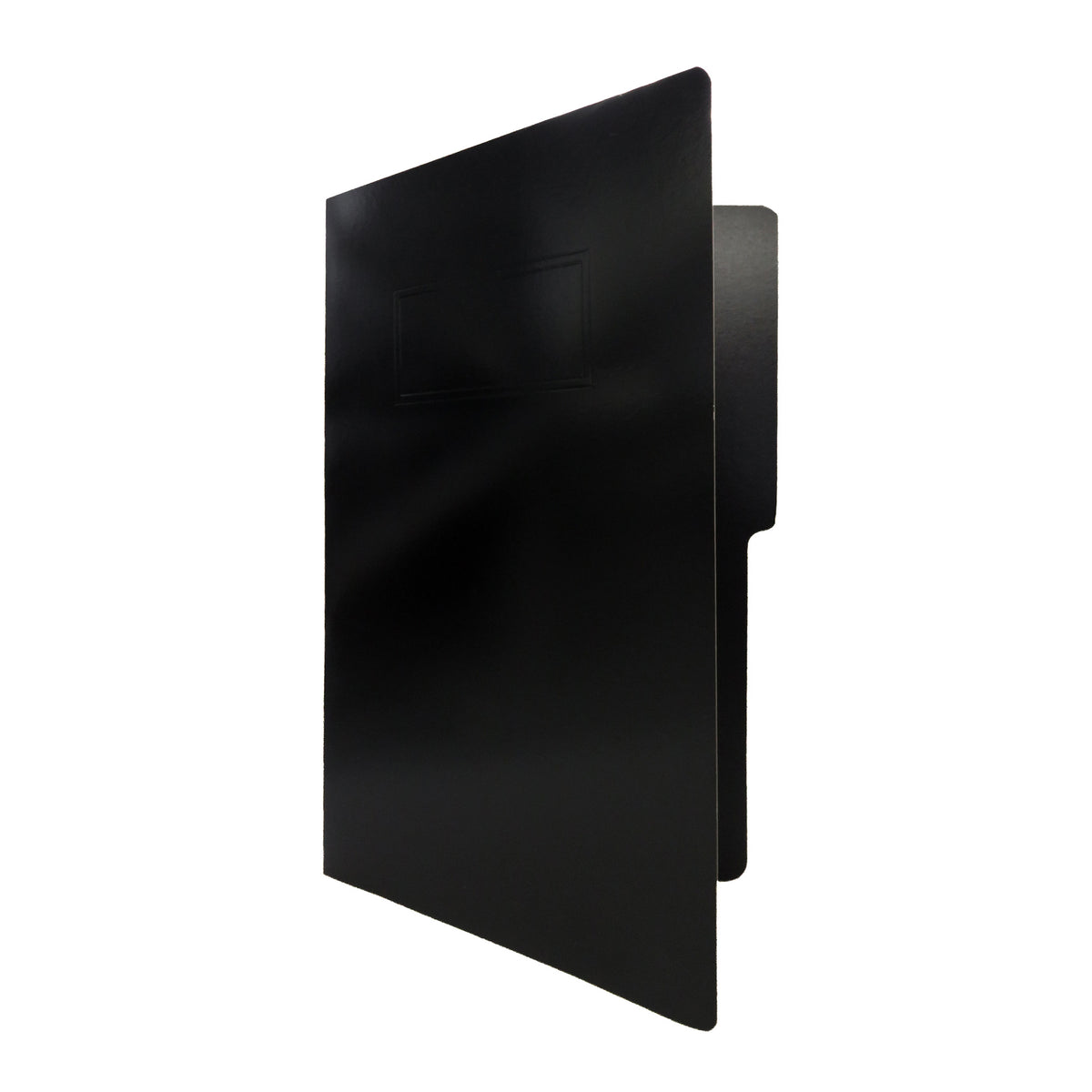 Carpeta Oficio 1/2 Ceja Negro BACO 10 pzs