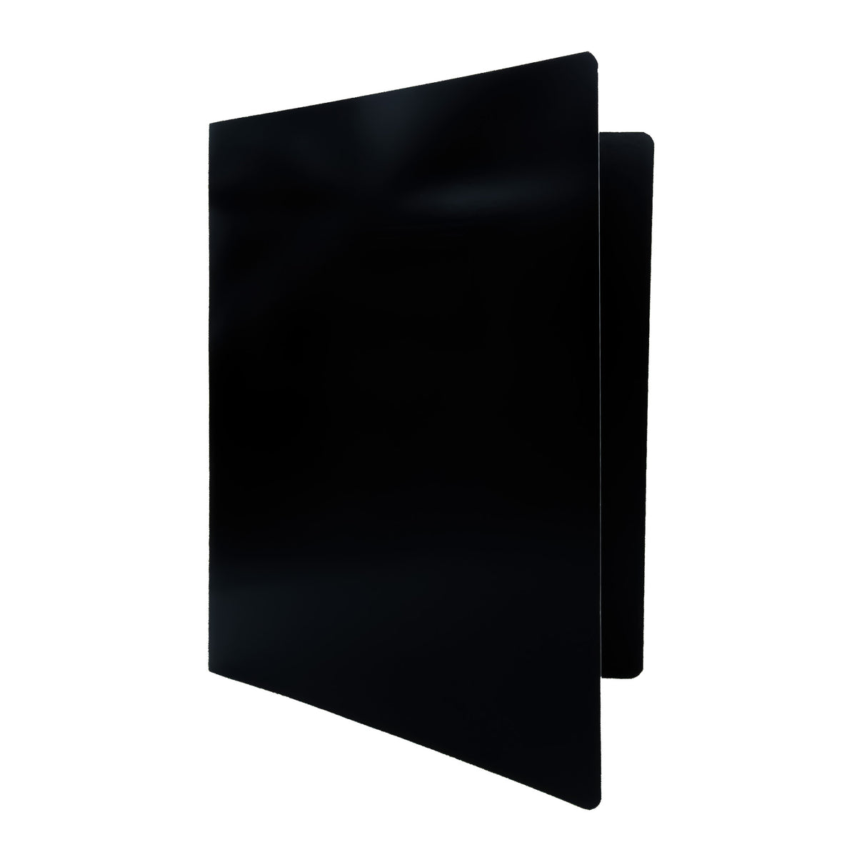 Carpeta Carta con Broche B-182 Negro BACO 10 pzs