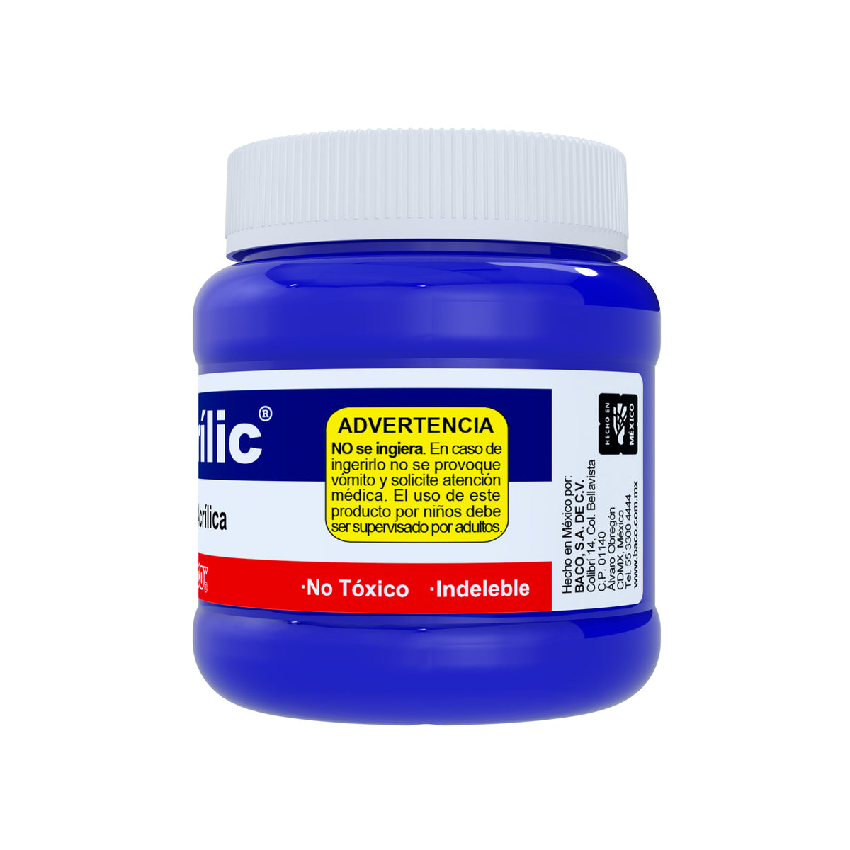 Pintura Acrílica Bacrilic 366 Azul Ultramar BACO 250ml