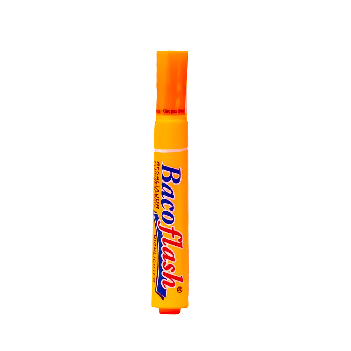 Resaltador Bacoflash Naranja BACO 1 pza