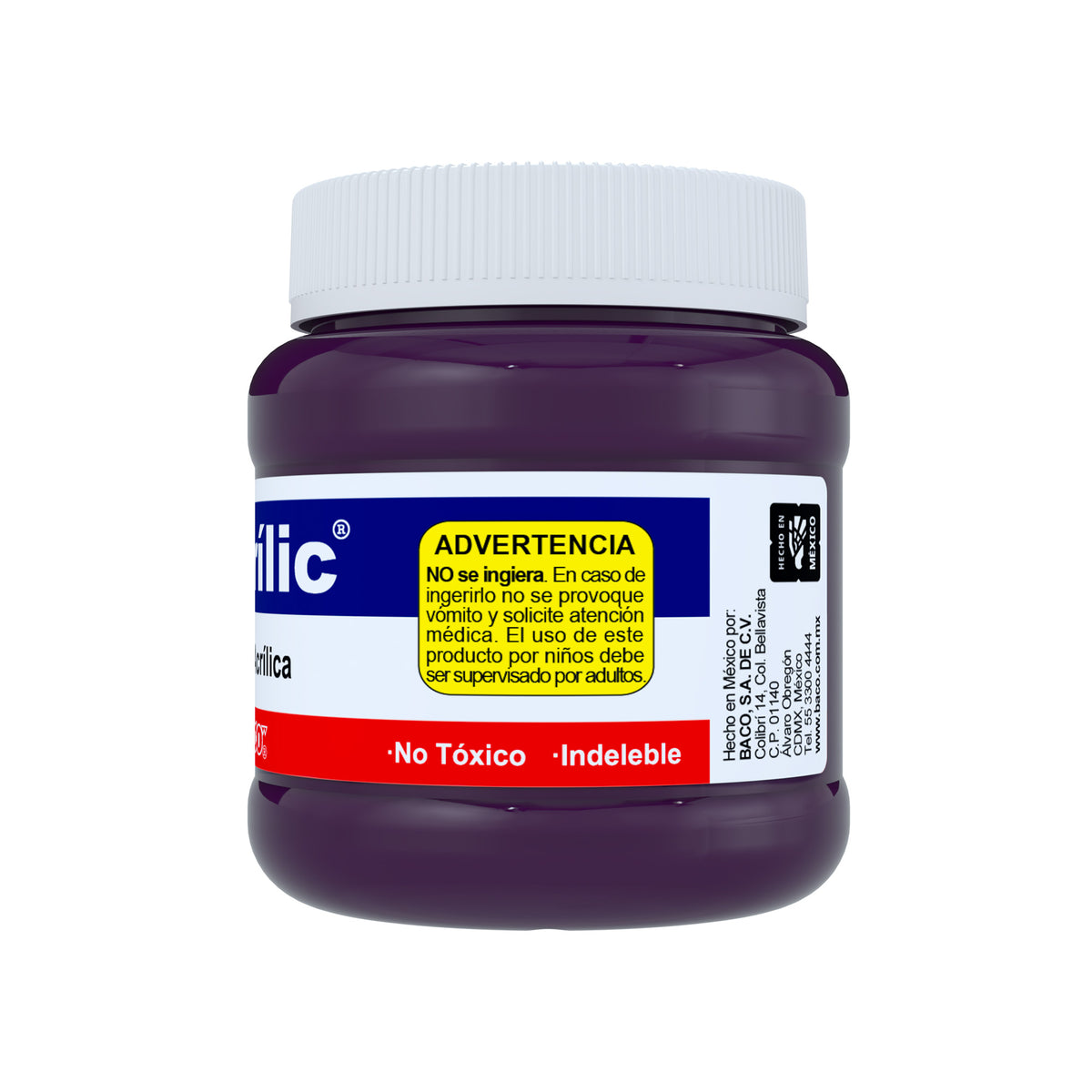 Pintura Acrílica Bacrilic 360 Violeta BACO 250ml