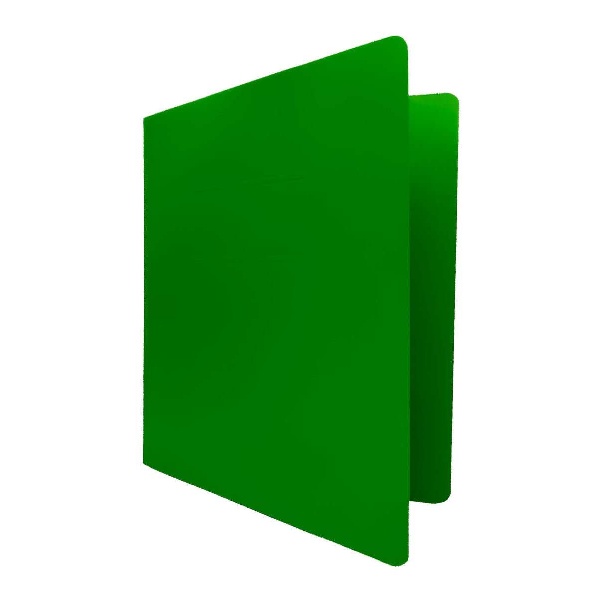 Carpeta Carta con Broche Palanca Verde Obscuro BACO 10 pzs