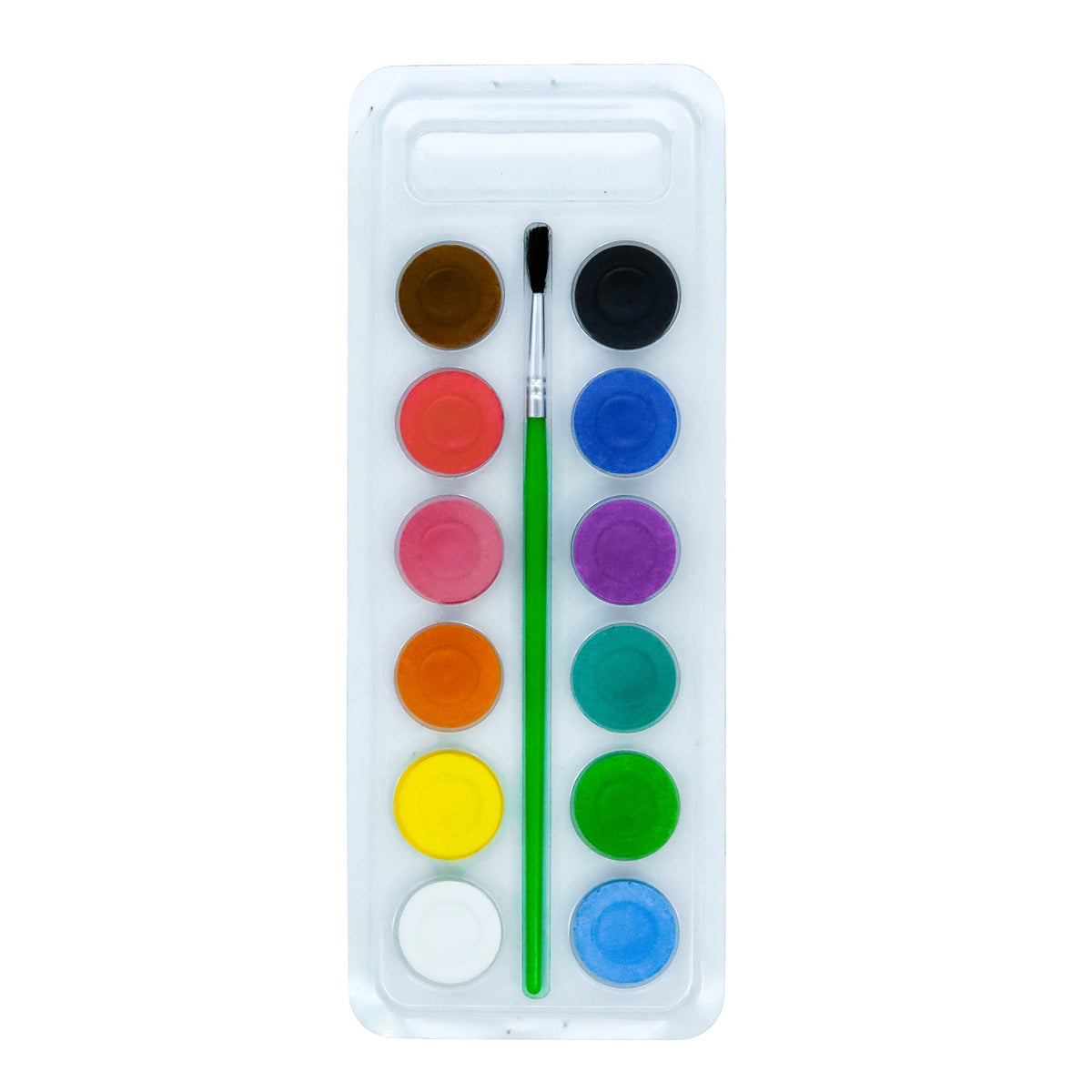 Acuarelas Escolares BACO 12 Colores y Pincel