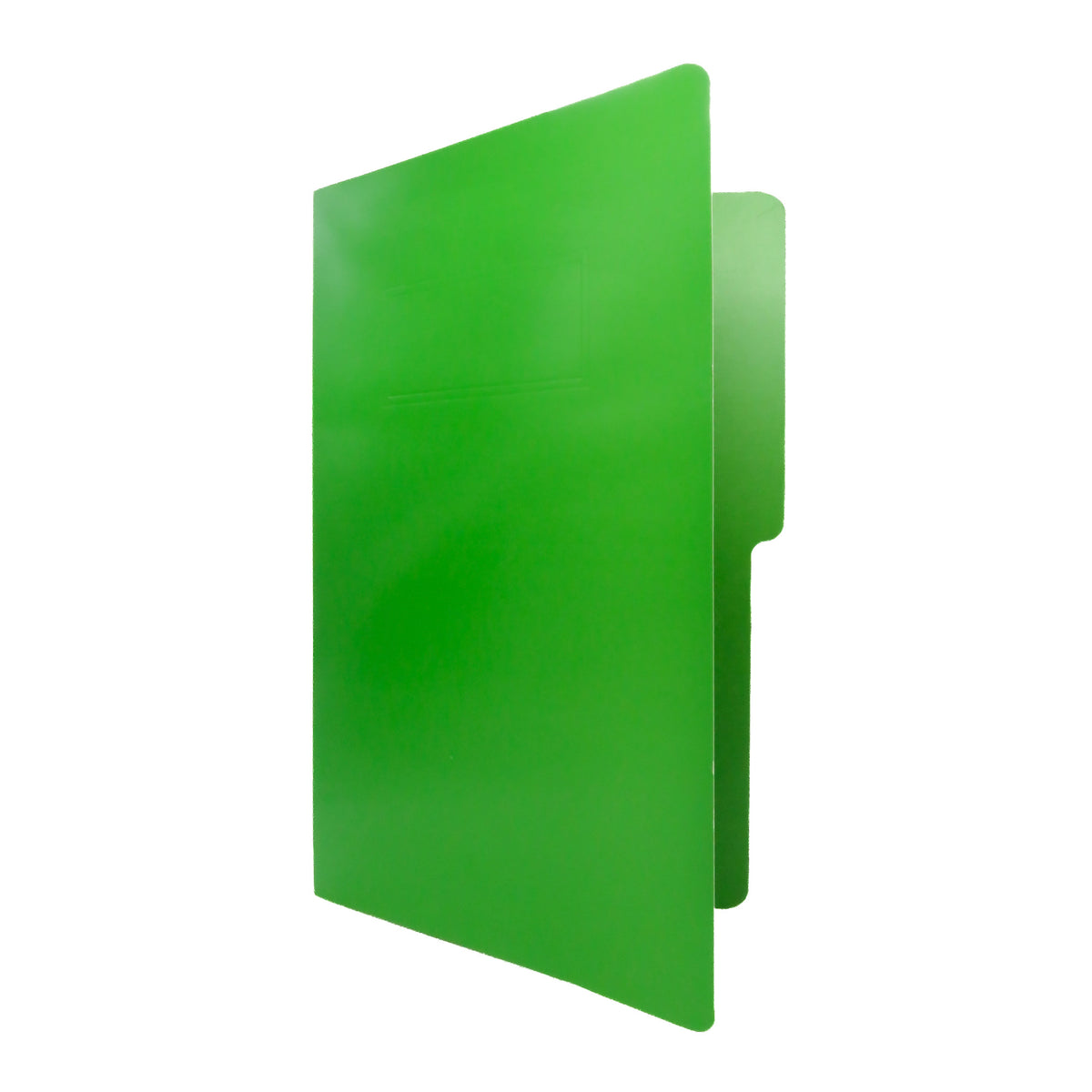 Carpeta Oficio 1/2 Ceja Verde Obscuro BACO 10 pzs