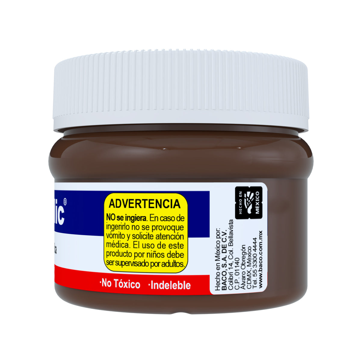 Pintura Acrílica Bacrilic 357-A Café© BACO 100ml