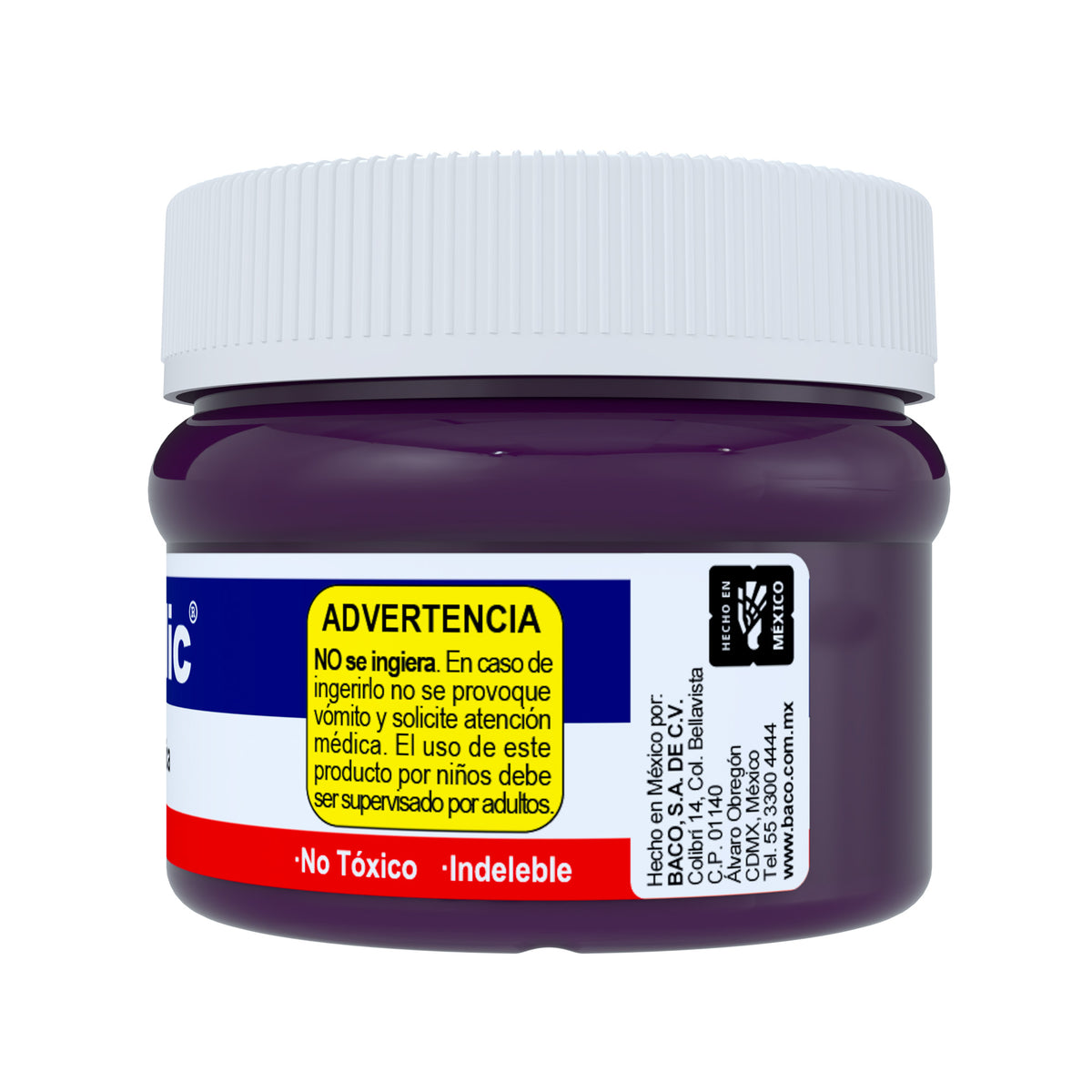 Pintura Acrílica Bacrilic 360 Violeta BACO Morado 100ml