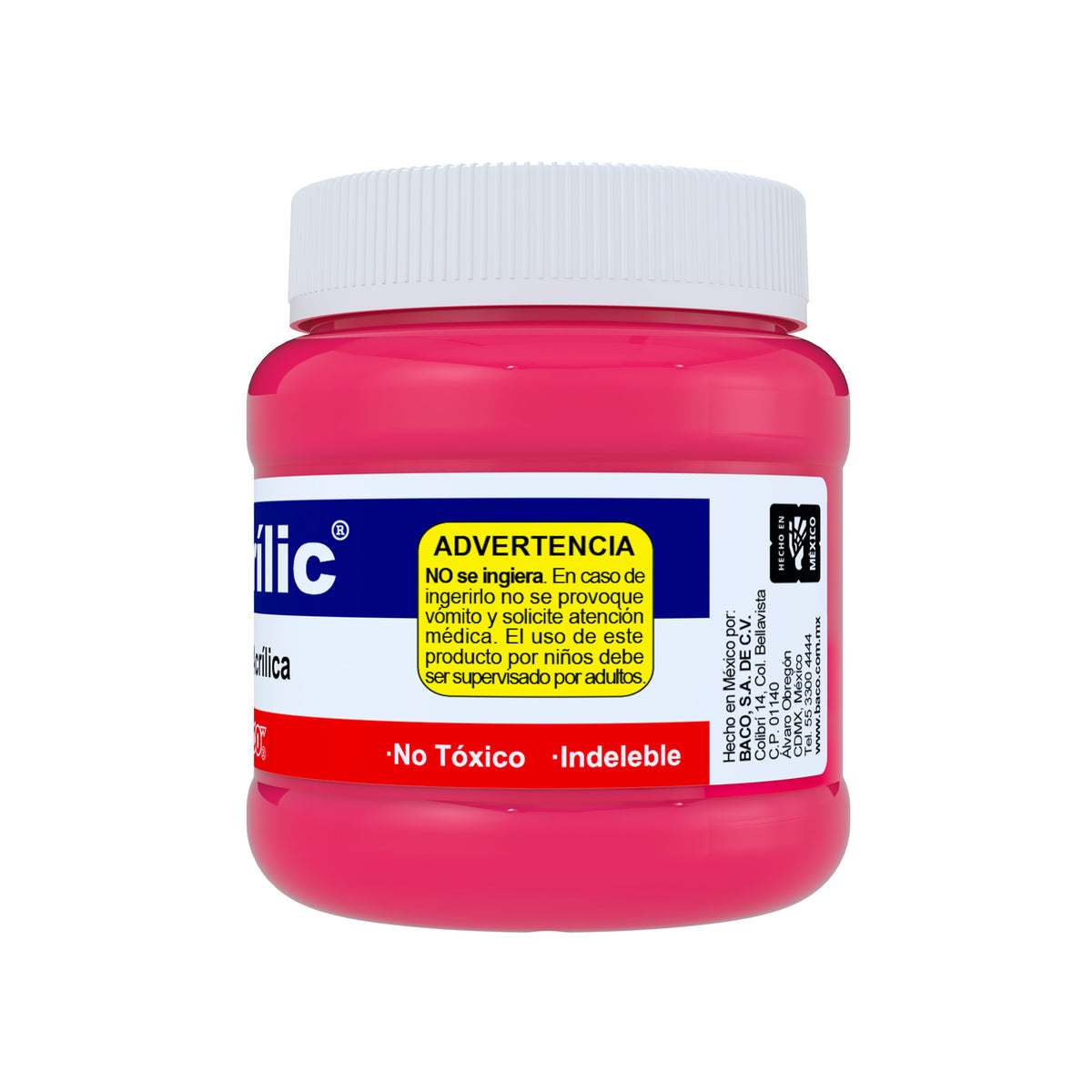 Pintura Acrílica Bacrilic 359 Rosa BACO 250ml