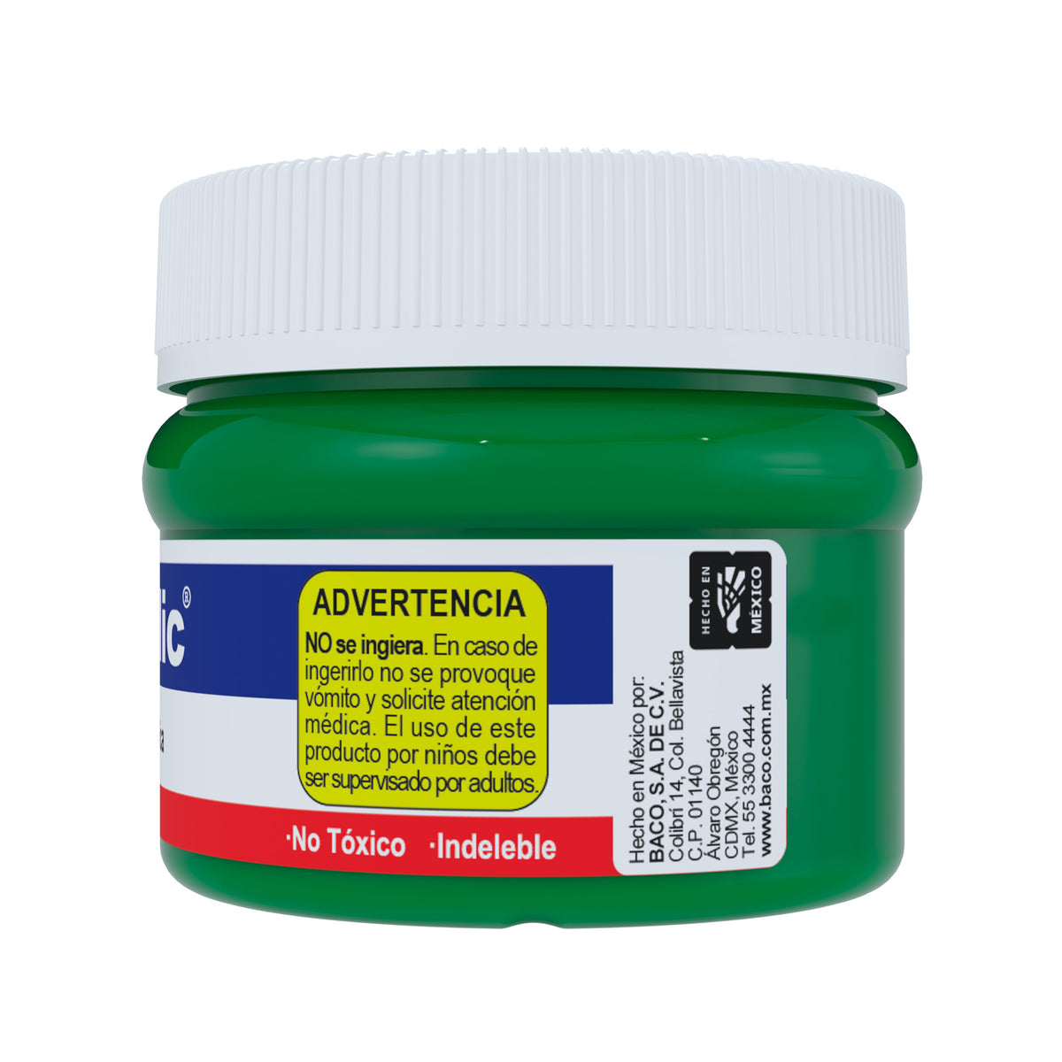 Pintura Acrílica Bacrilic 363 Verde Esmeralda BACO 100ml
