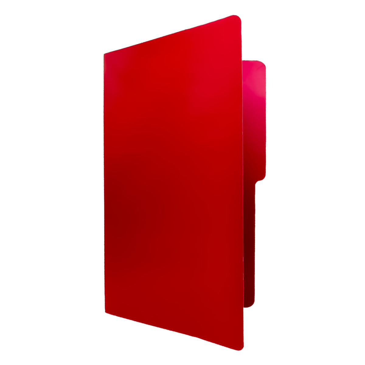Carpeta Oficio 1/2 Ceja Rojo BACO 10 pzs