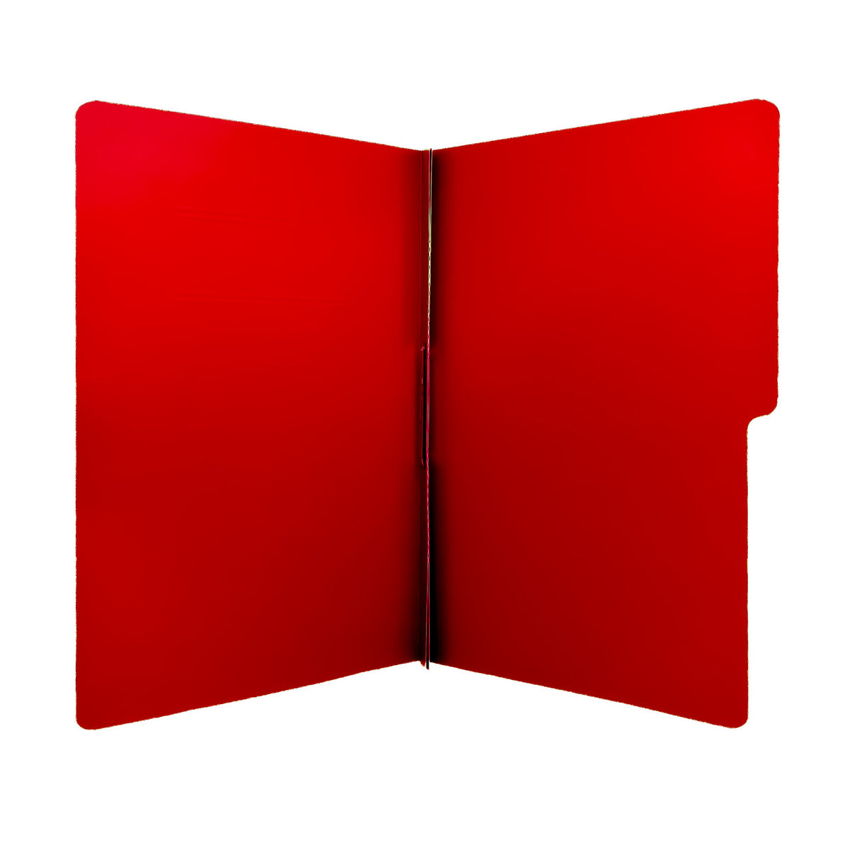 Carpeta Oficio 1/2 Ceja Rojo BACO 10 pzs