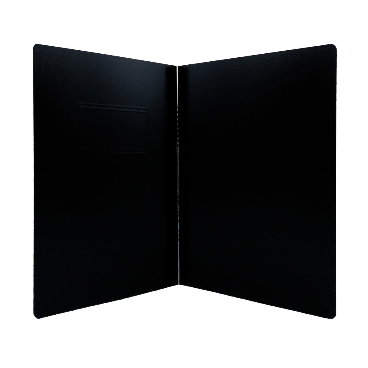 Carpeta Carta con Broche B-182 Negro BACO 10 pzs