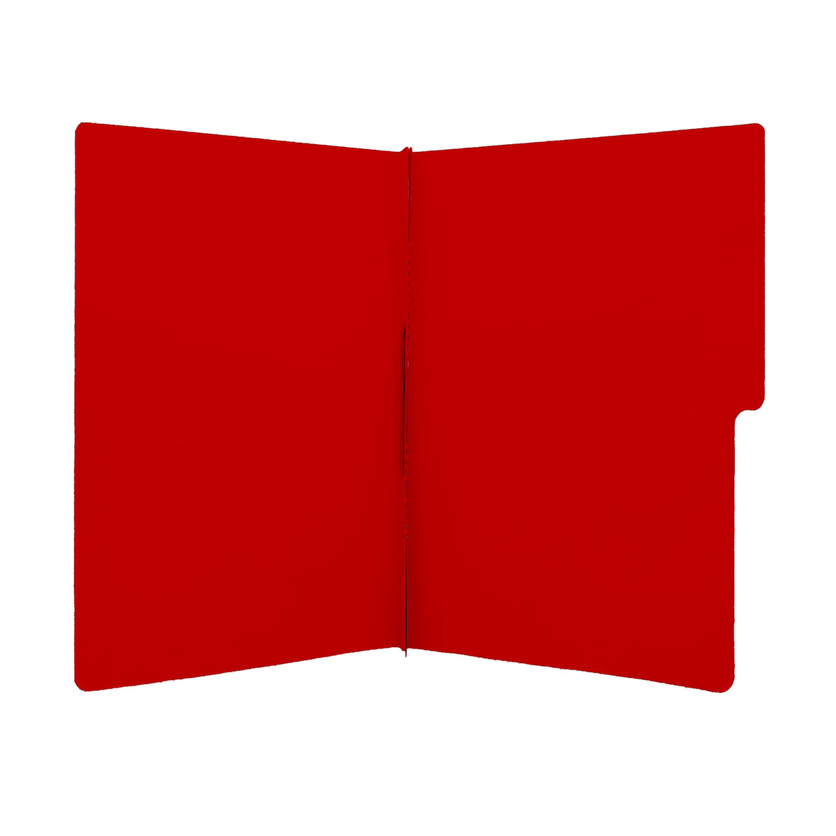 Carpeta Carta 1/2 Ceja Rojo BACO 10 pzs