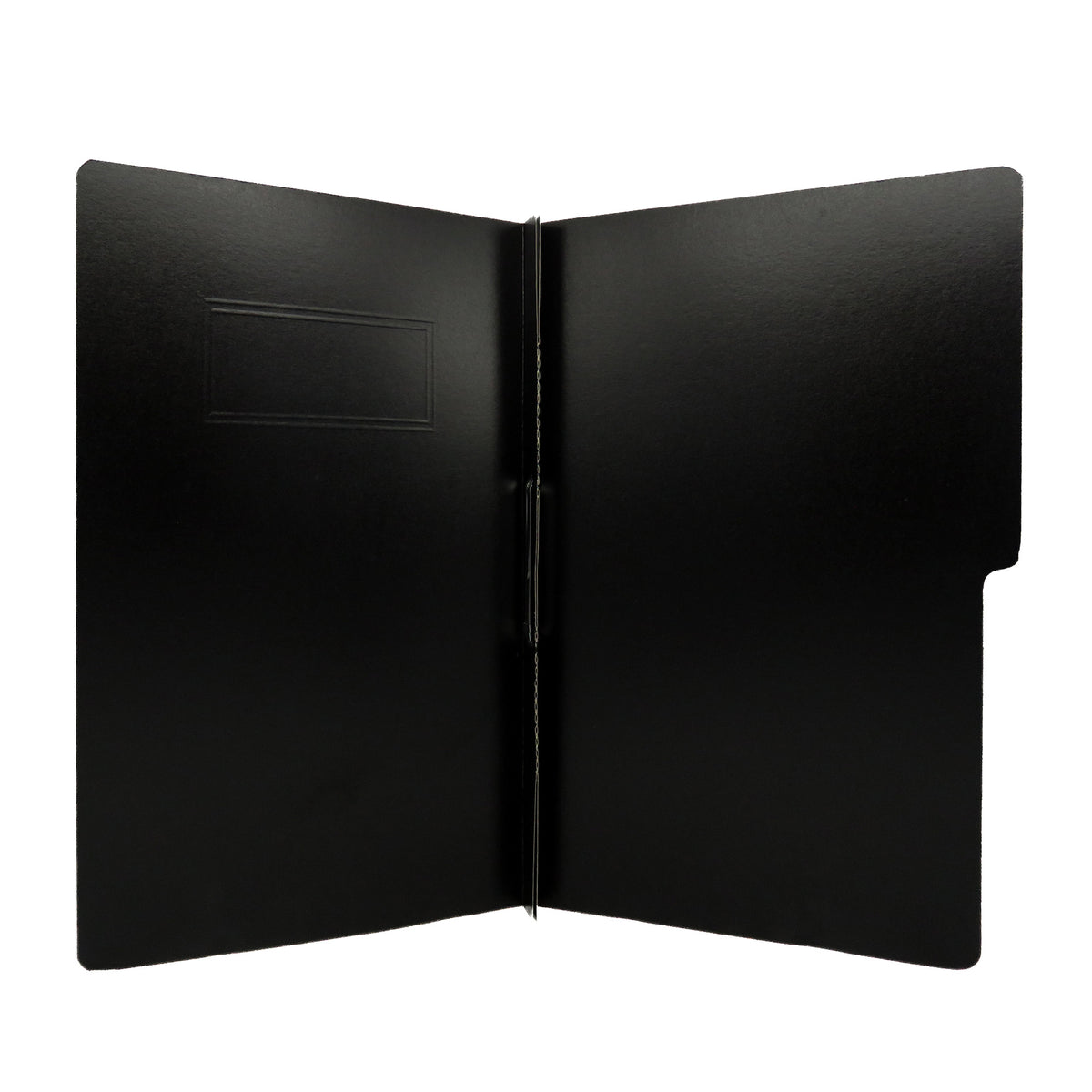 Carpeta Oficio 1/2 Ceja Negro BACO 10 pzs