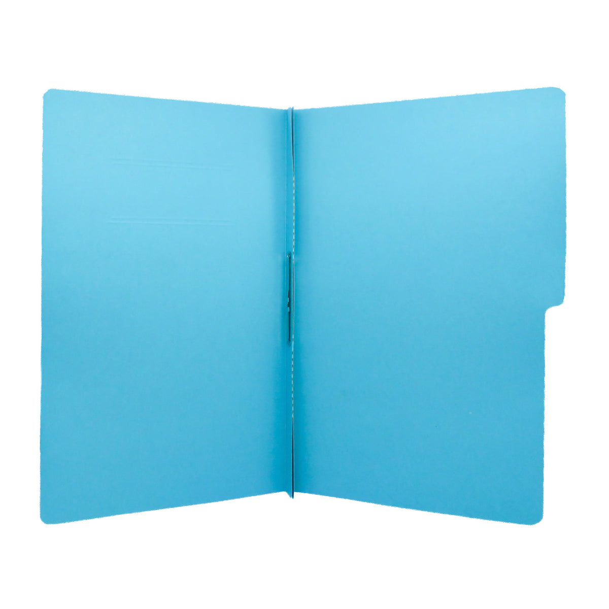 Carpeta Oficio 1/2 Ceja Azul Claro BACO 10 pzs