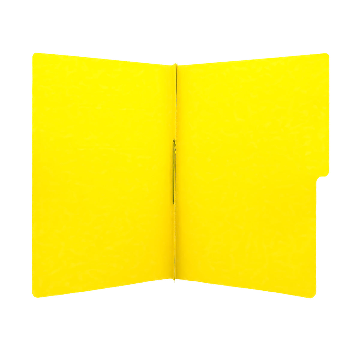 Carpeta Carta 1/2 Ceja Amarillo BACO 10 pzs