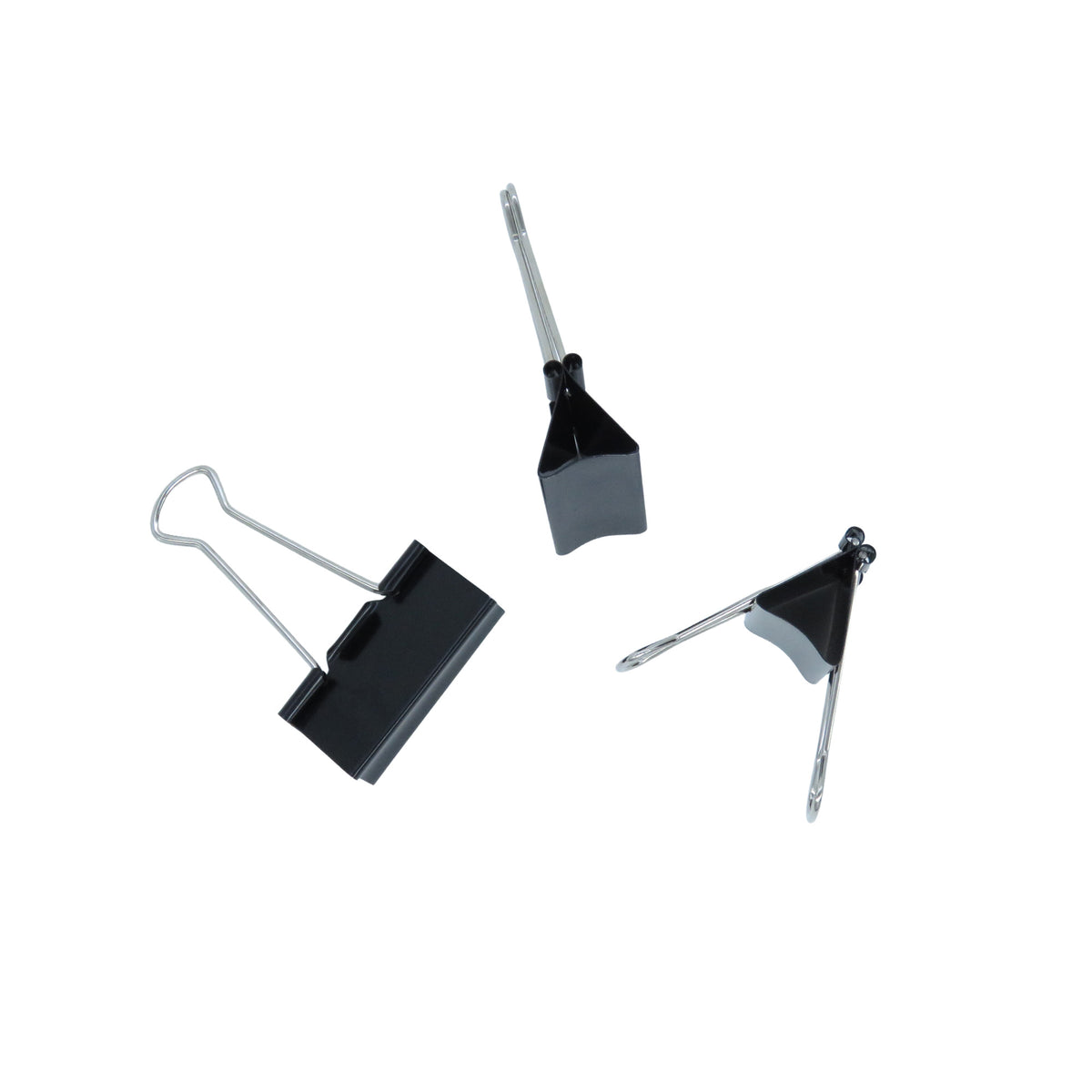 Broche Tipo Pinza No.4 BACO Negro 12 piezas