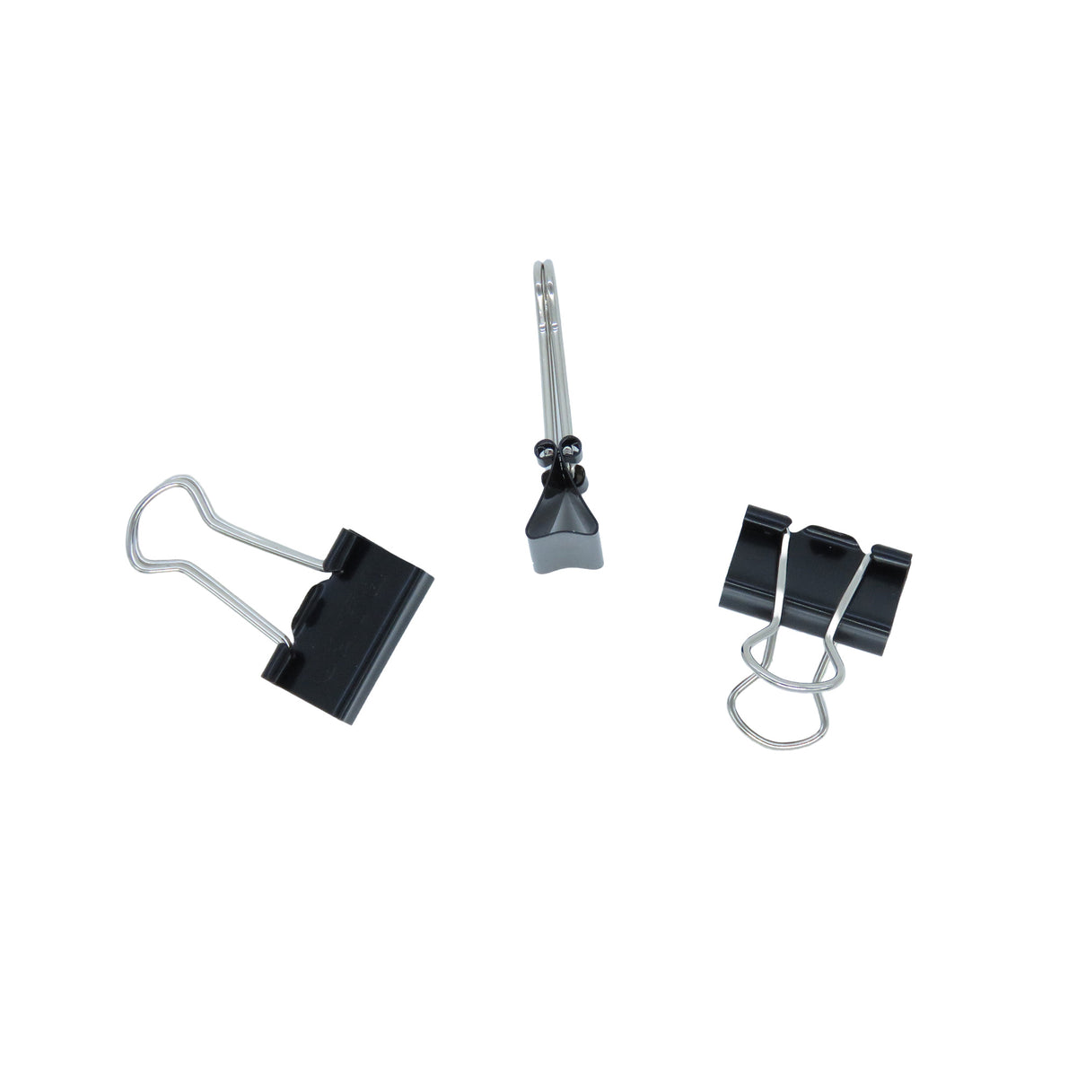 Broche Tipo Pinza No.0 BACO Negro 12 piezas