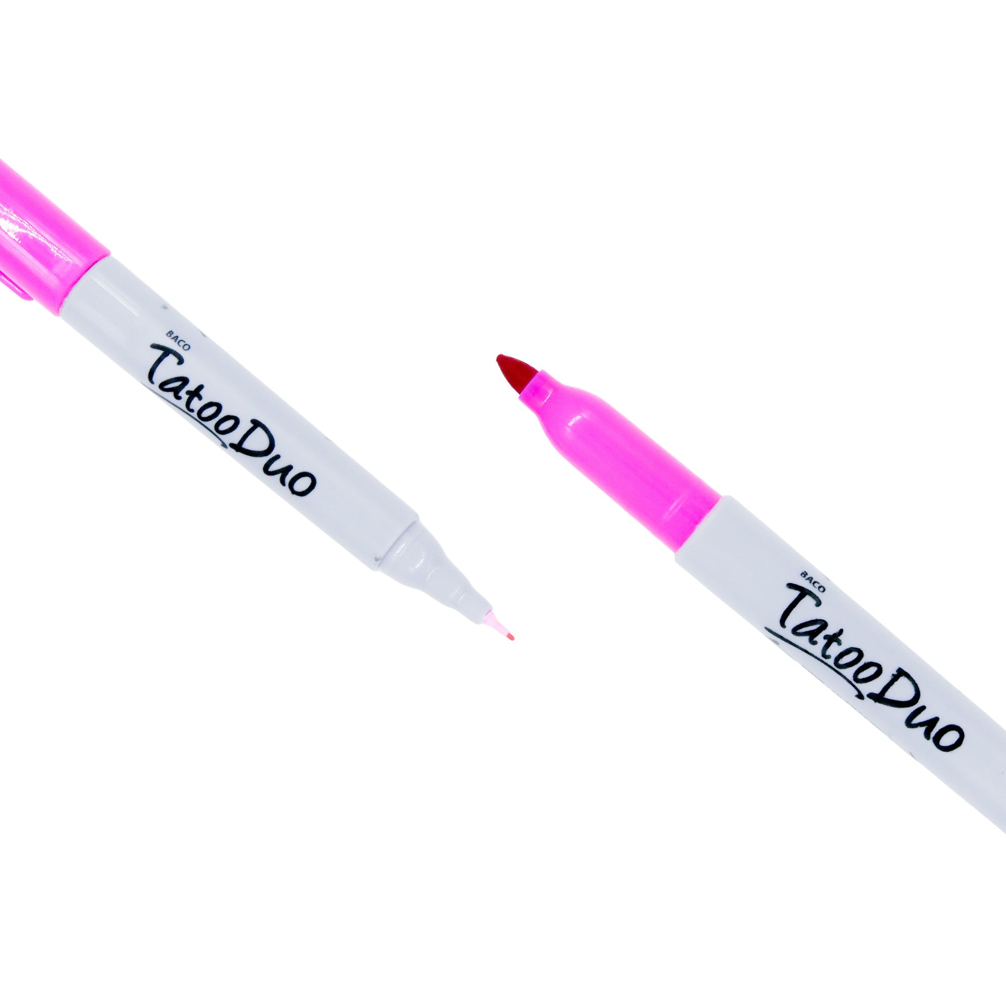 Marcador Permanente Tatoo Duo Fiusha | Caja /6