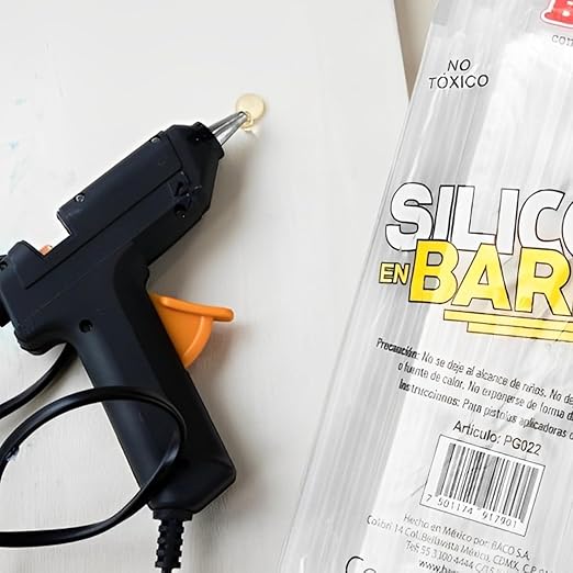 Silicón Delgado | 7mm | BACO | Transparente | 1 bolsa de 1 kg