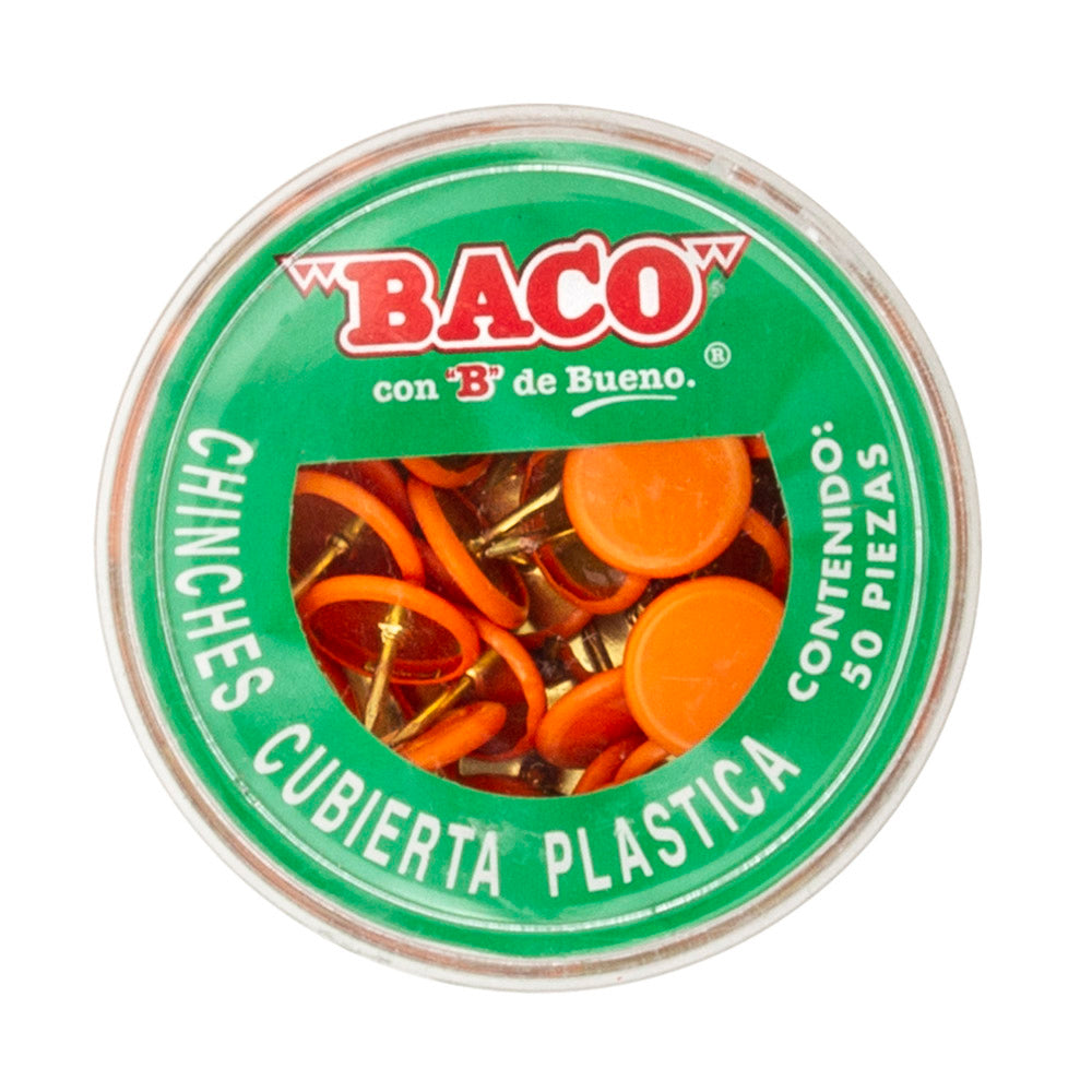 Chinche Importada | Naranja 12 | BACO | Caja con 50 piezas