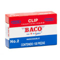 Clip | Tropicalizado - #2 | BACO | caja c/ 100 piezas