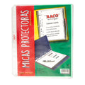 Protector De Hojas | Tamaño Carta | BACO | 100 piezas
