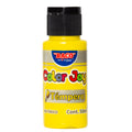 Pintura Témpera | Color Joy 50 Amarillo Limón | BACO | 10 frascos de 50 ml c/u