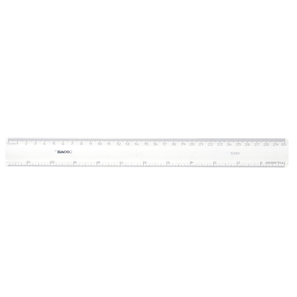 Regla | 30 cm | BACO | 25 piezas