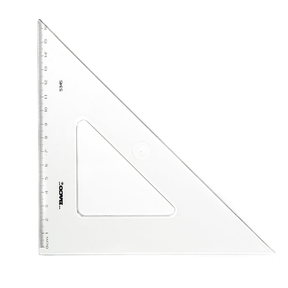 Escuadra E-5345 | BACO | Caja con 25 piezas