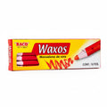 Marcador de Cera Waxos | Rojo | BACO | 12 pzas