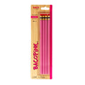 Lápiz de Grafito | Bacopink | HB/2 | BACO | Rosa | 4 pzas